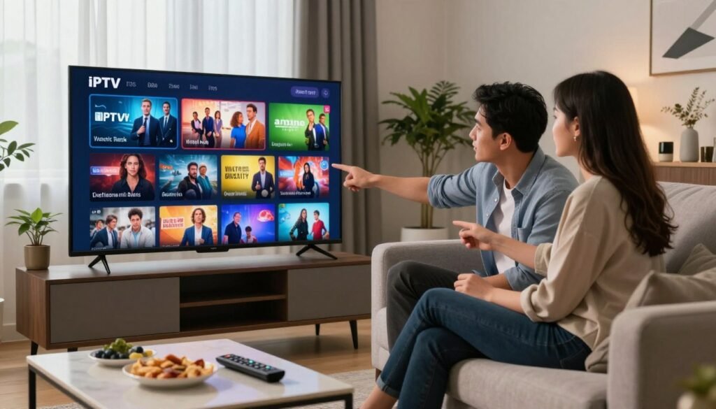 IPTV channel selection